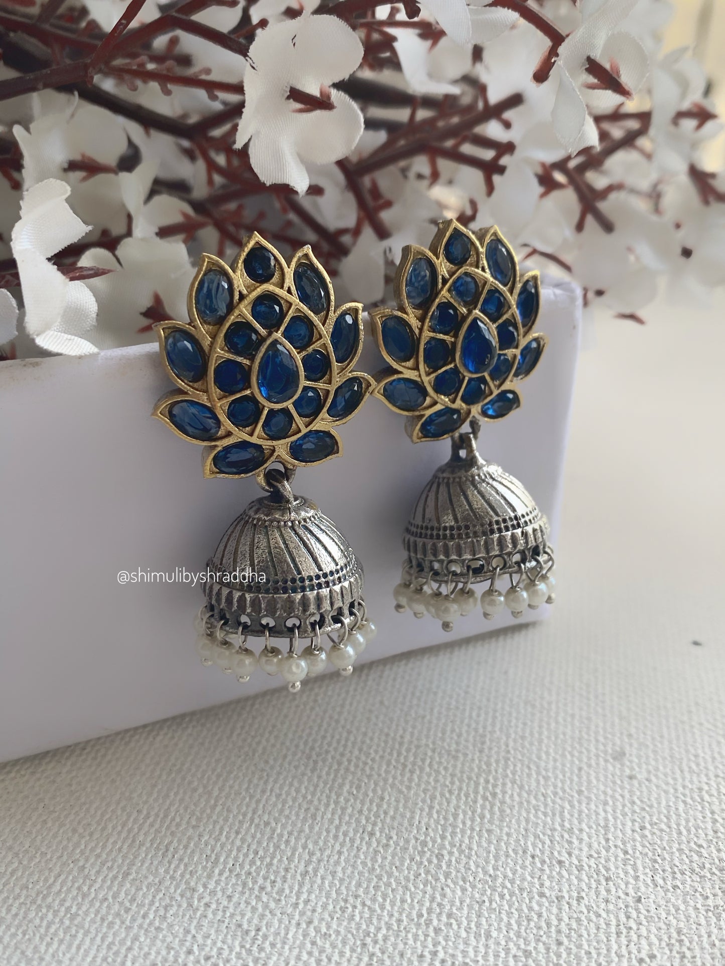 LOTUS DUAL TONE JHUMKA