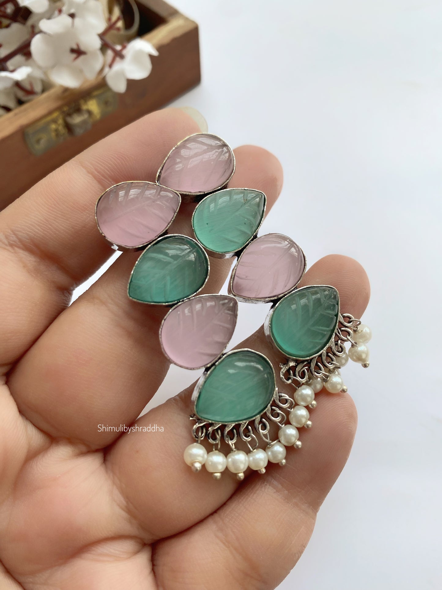 CHETANA STONE EARRINGS