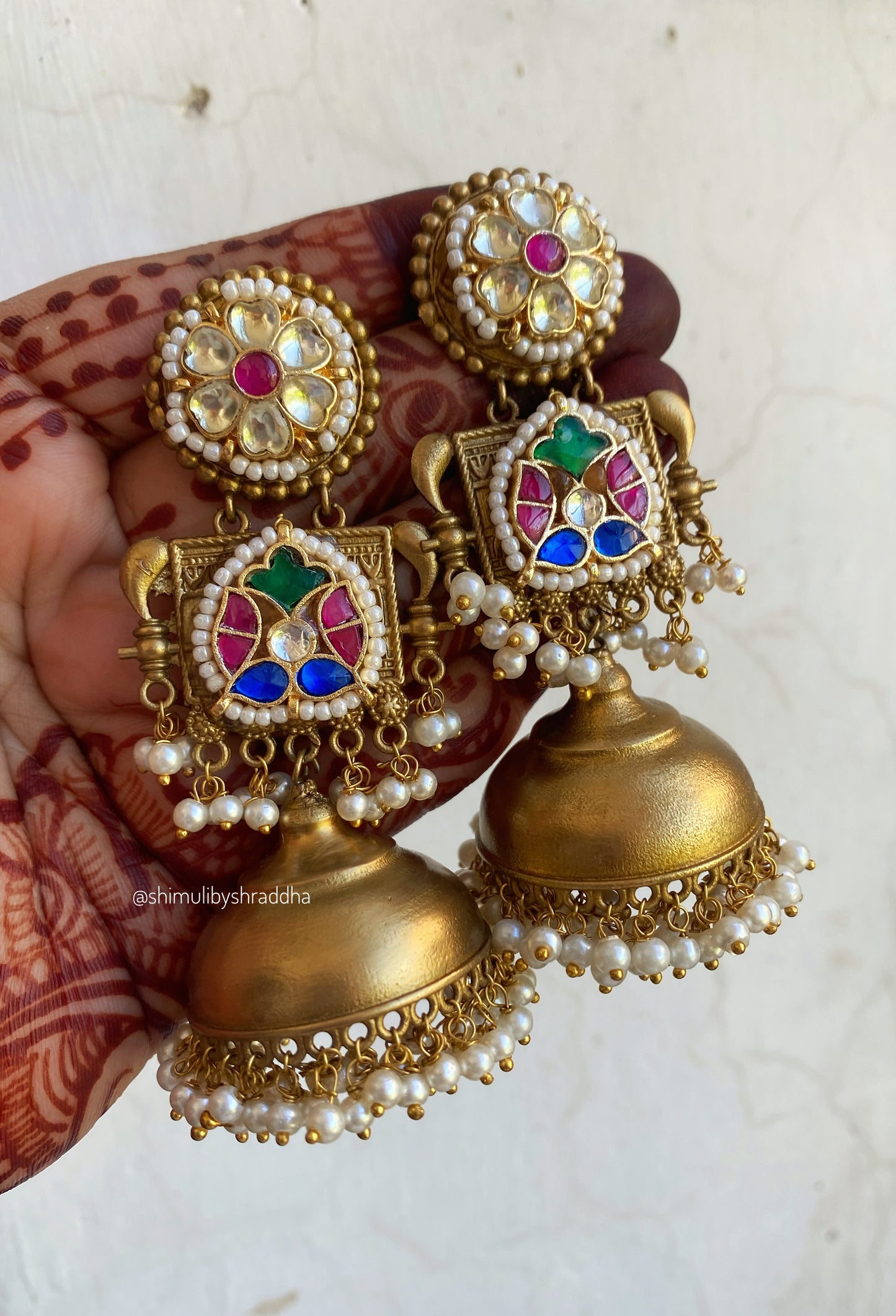 RADHIKA FUSION JHUMKA