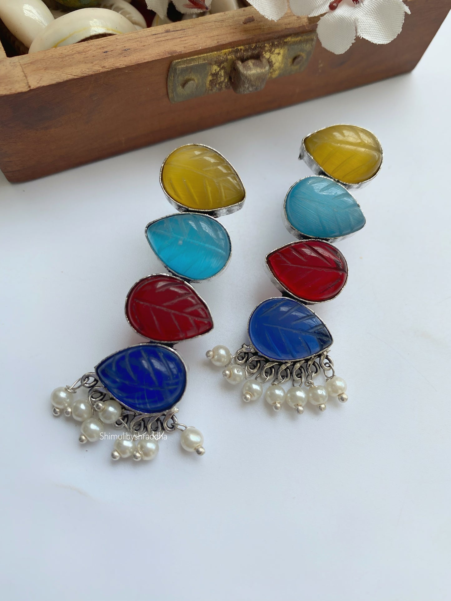 CHETANA STONE EARRINGS