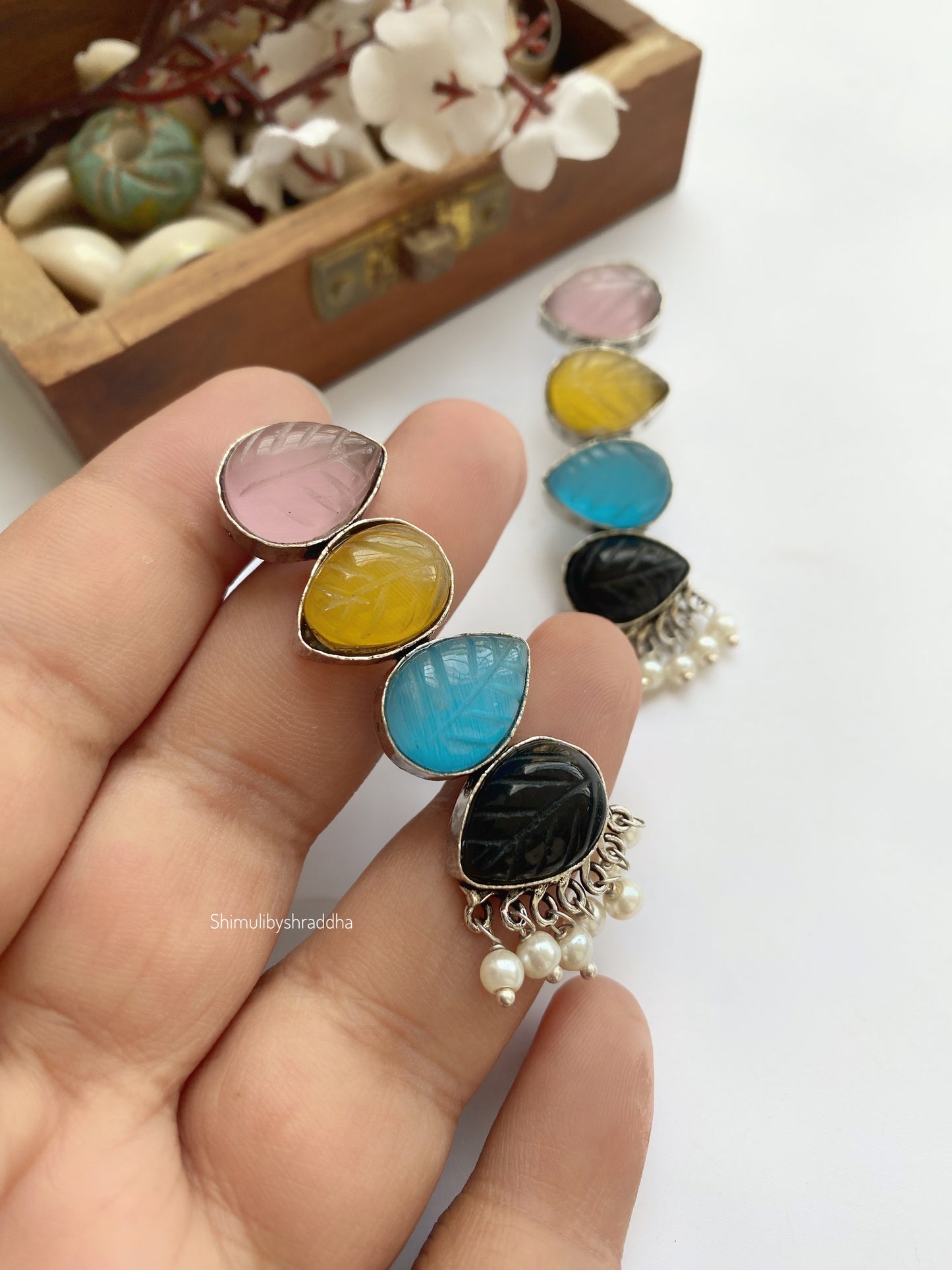 CHETANA STONE EARRINGS