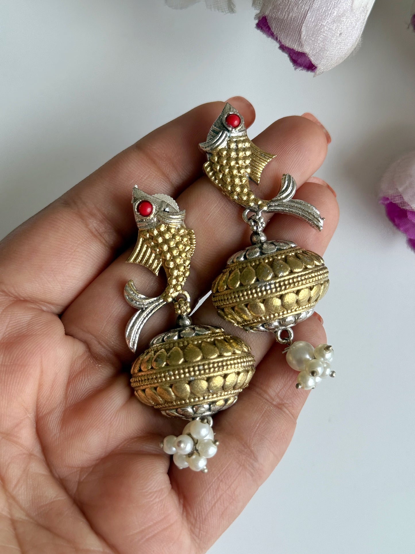 MEGHNA DUAL TONE JHUMKA