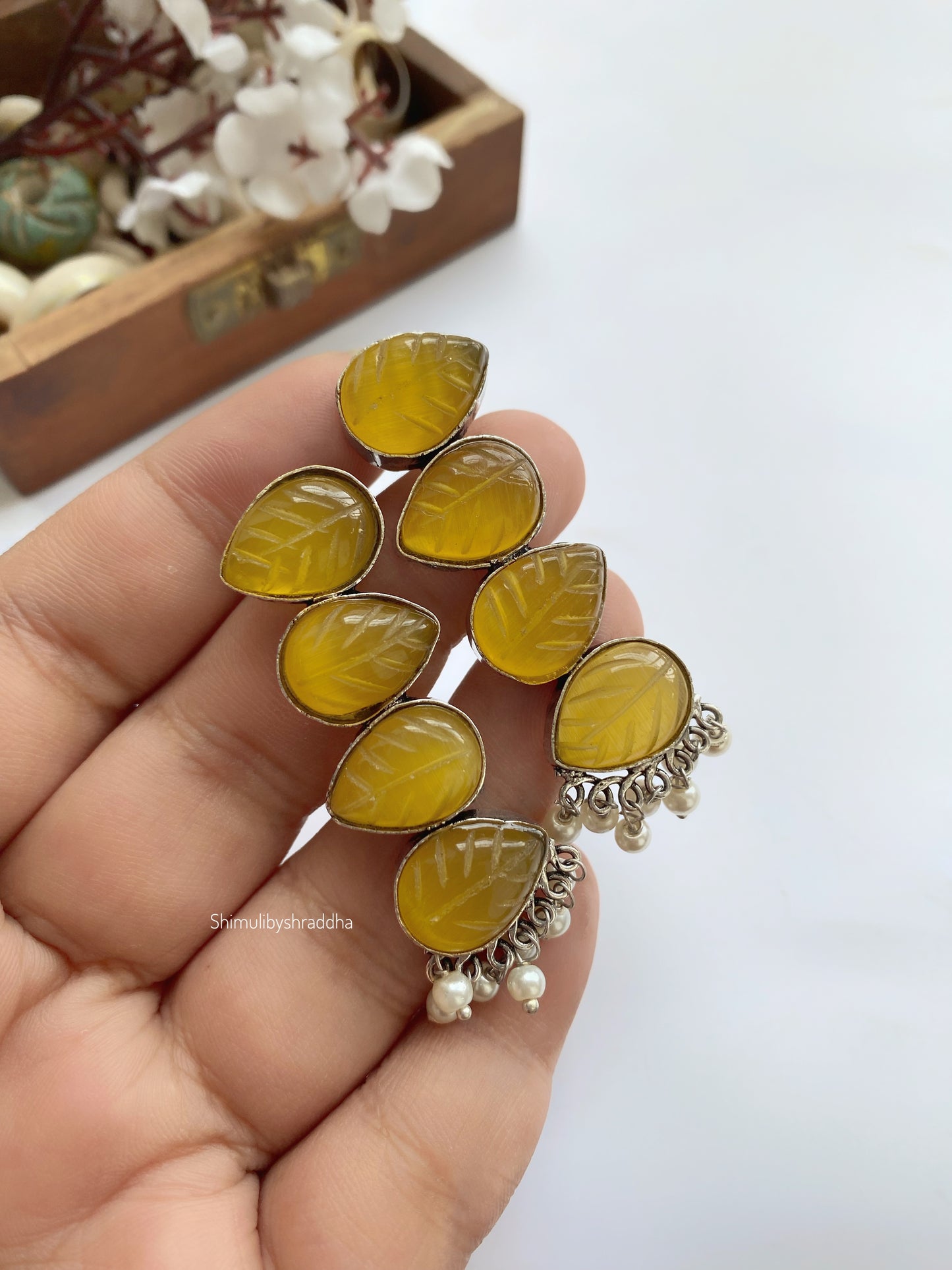 CHETANA STONE EARRINGS