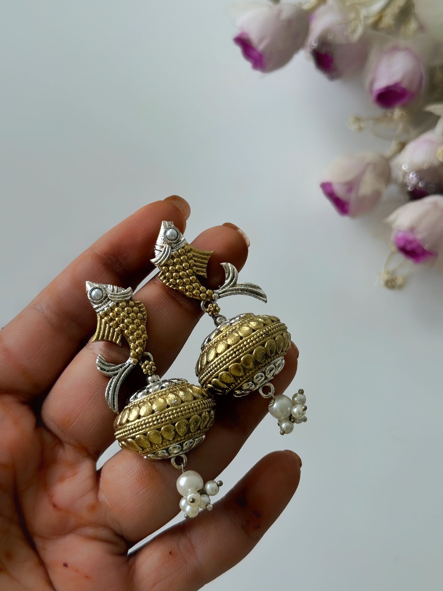 MEGHNA DUAL TONE JHUMKA