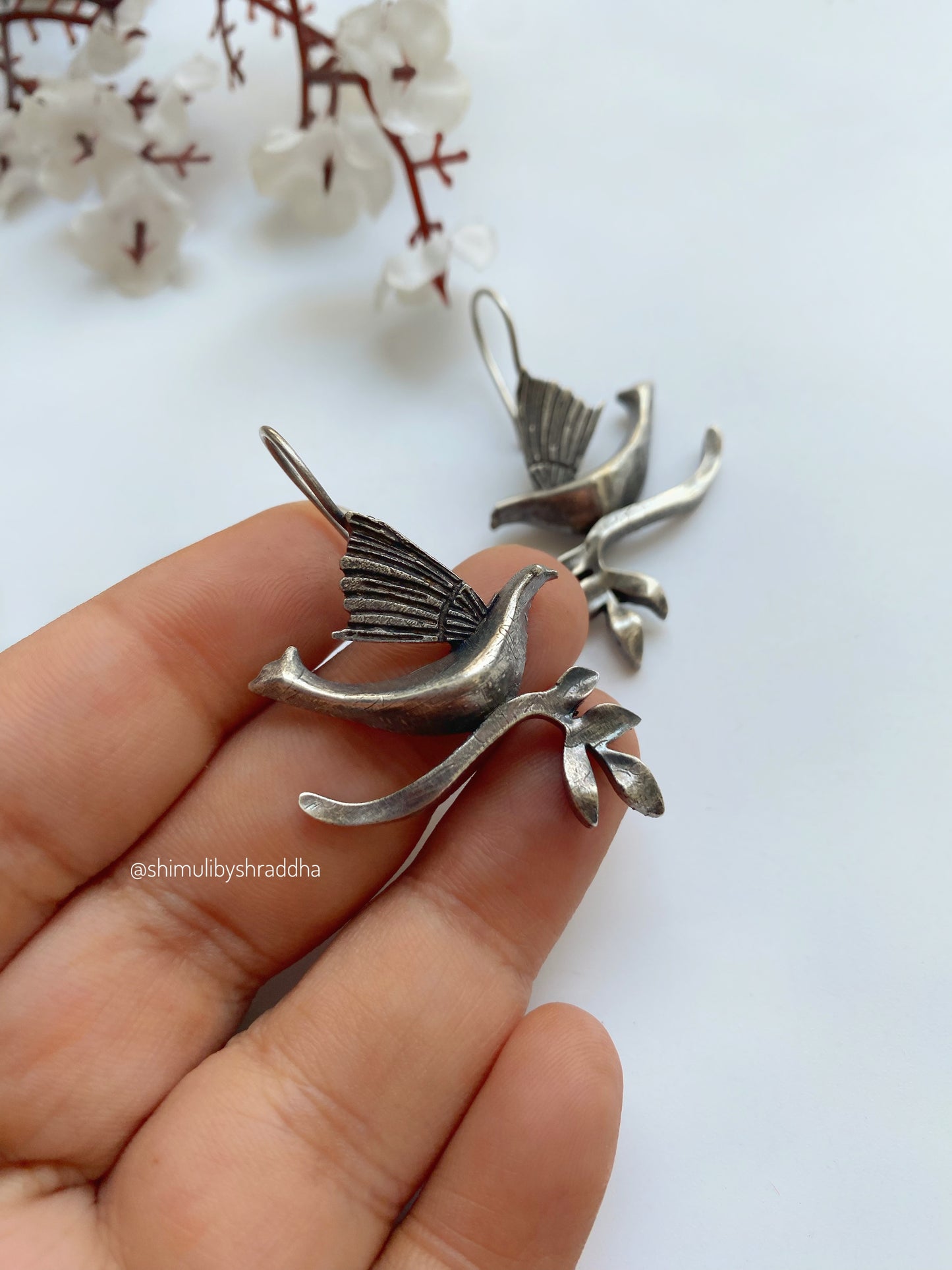 BIRD HOOK EARRINGS