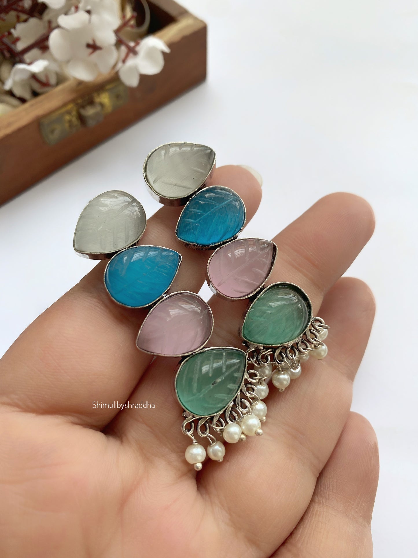 CHETANA STONE EARRINGS