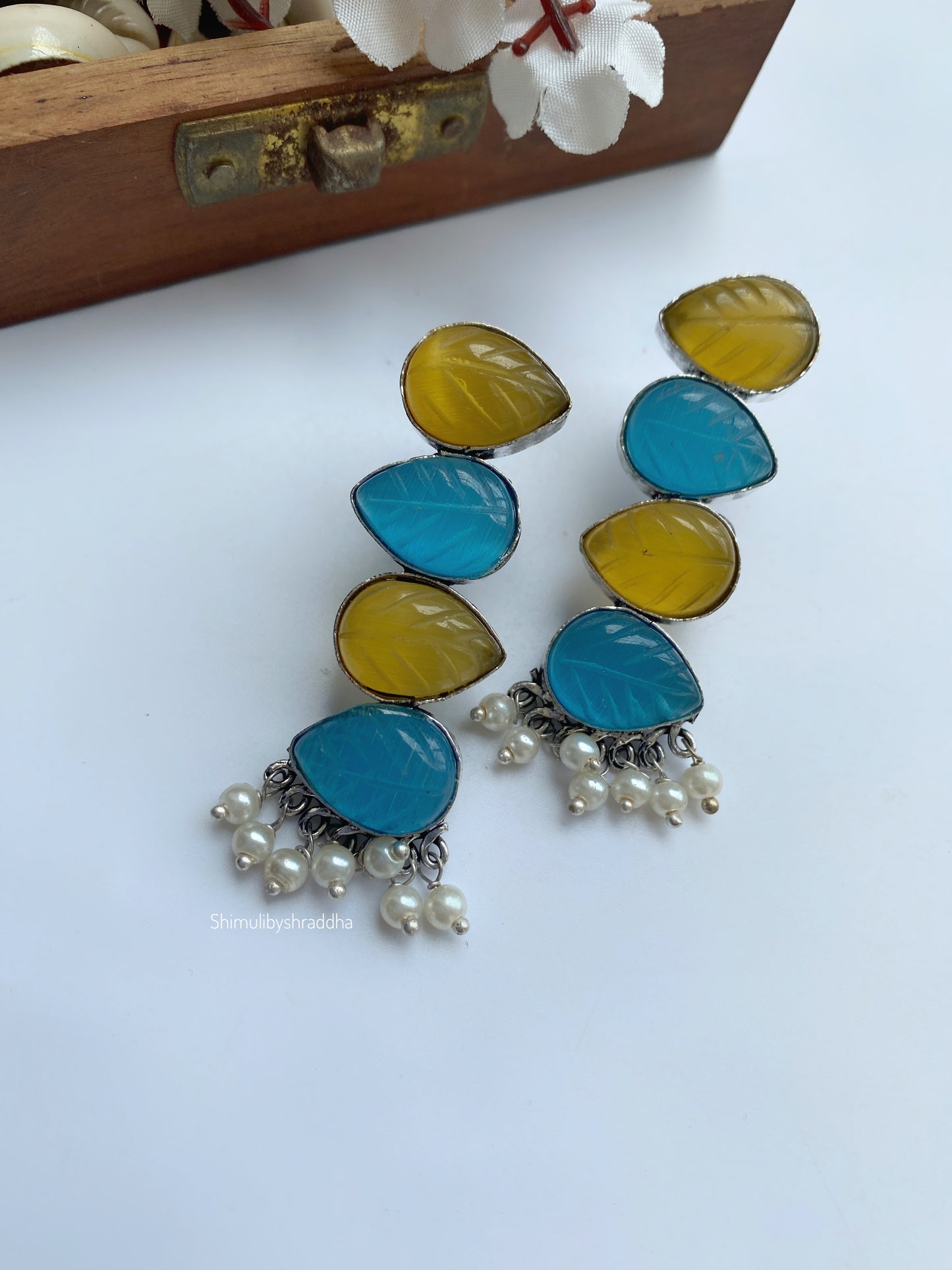 CHETANA STONE EARRINGS