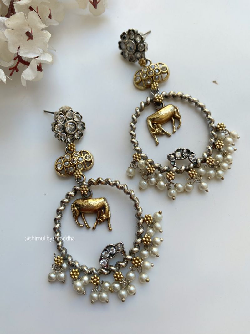 NITARA DUAL TONE CHANDBALI