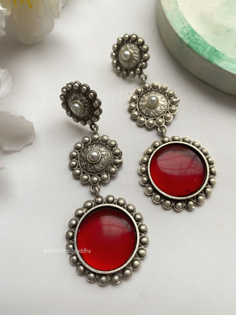 SNEHAL STONE EARRINGS