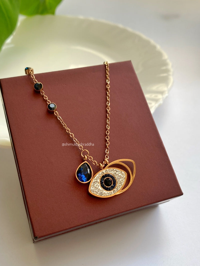 NELDA EVIL EYE CHAIN