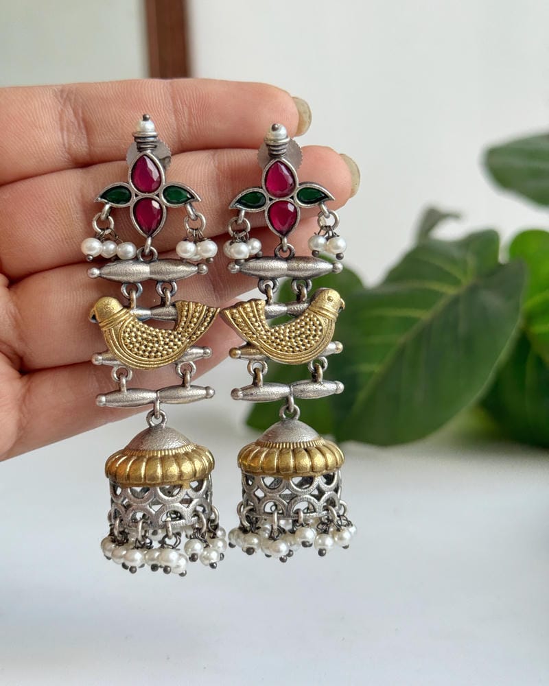 CHARVI DUAL TONE JHUMKA