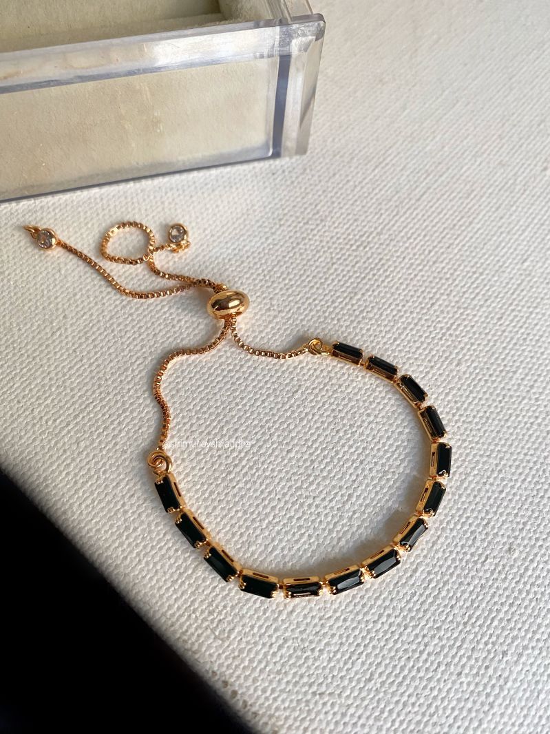 CORA SLEEK TENNIS BRACELETS - ROSE GOLD