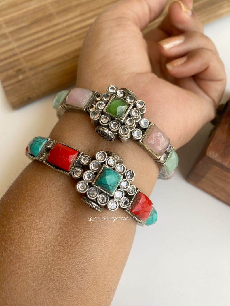 MEDHA STONE BANGLES