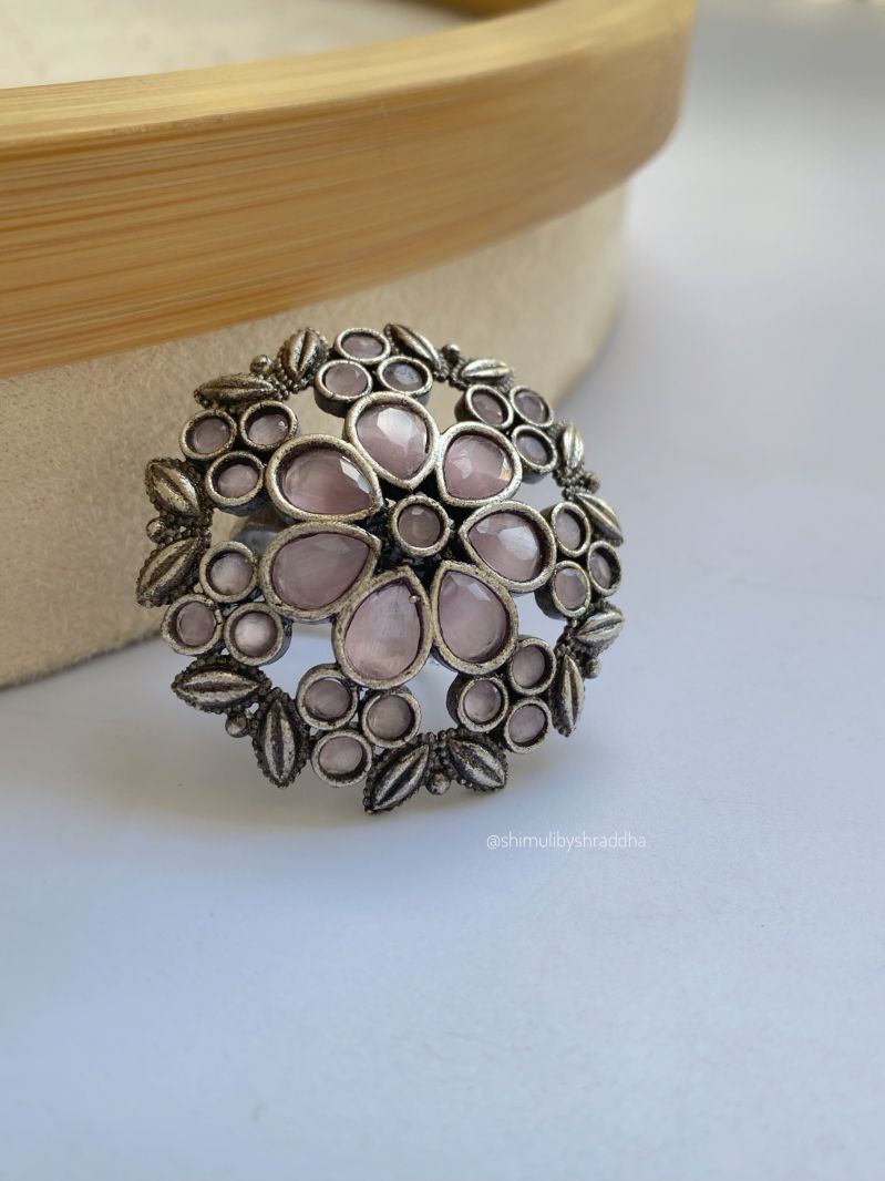 ANUSHI STONE ADJUSTABLE RINGS