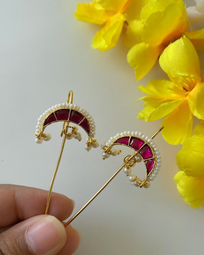 KASHI CUFF PIN EARRINGS