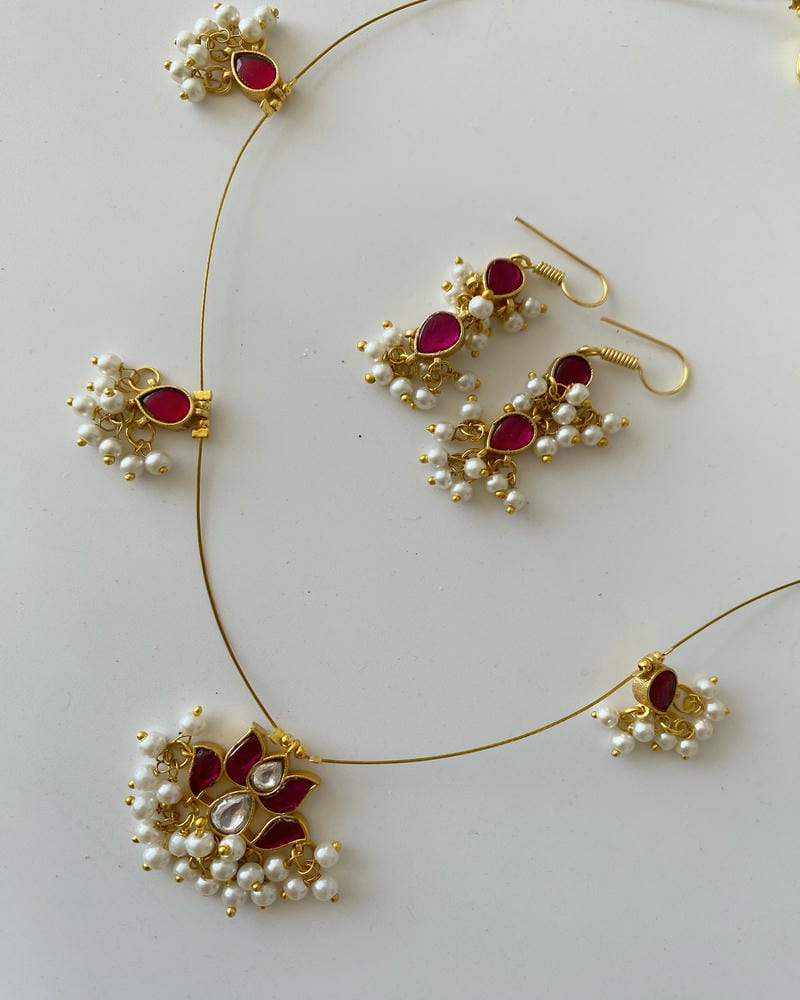 INVISIBLE CHAIN NECKLACE SET