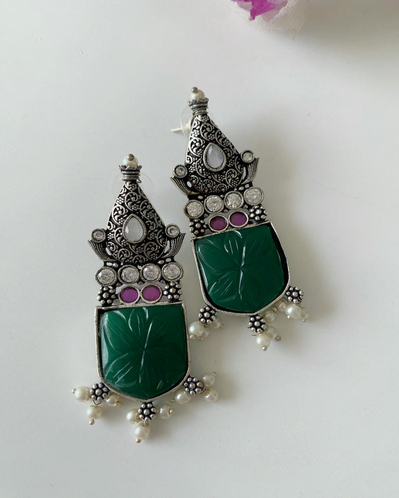 GERMAN SILVER EARRINGS