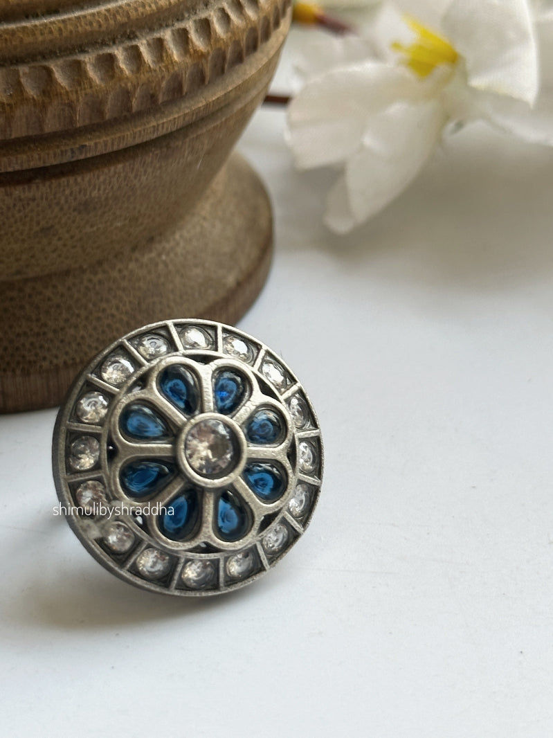 MEERA STONE ADJUSTABLE RINGS