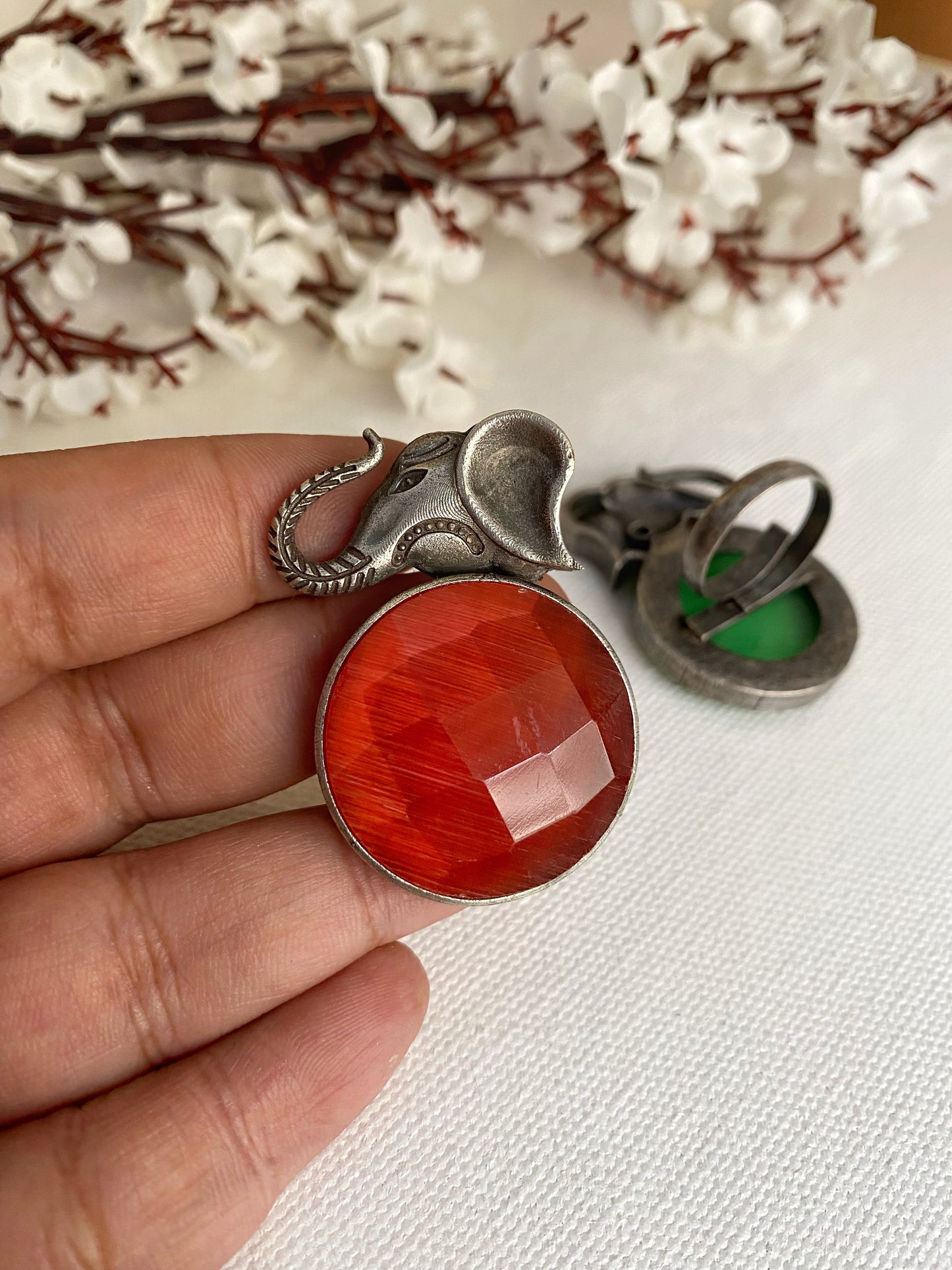 ELEPHANT ADJUSTABLE RINGS