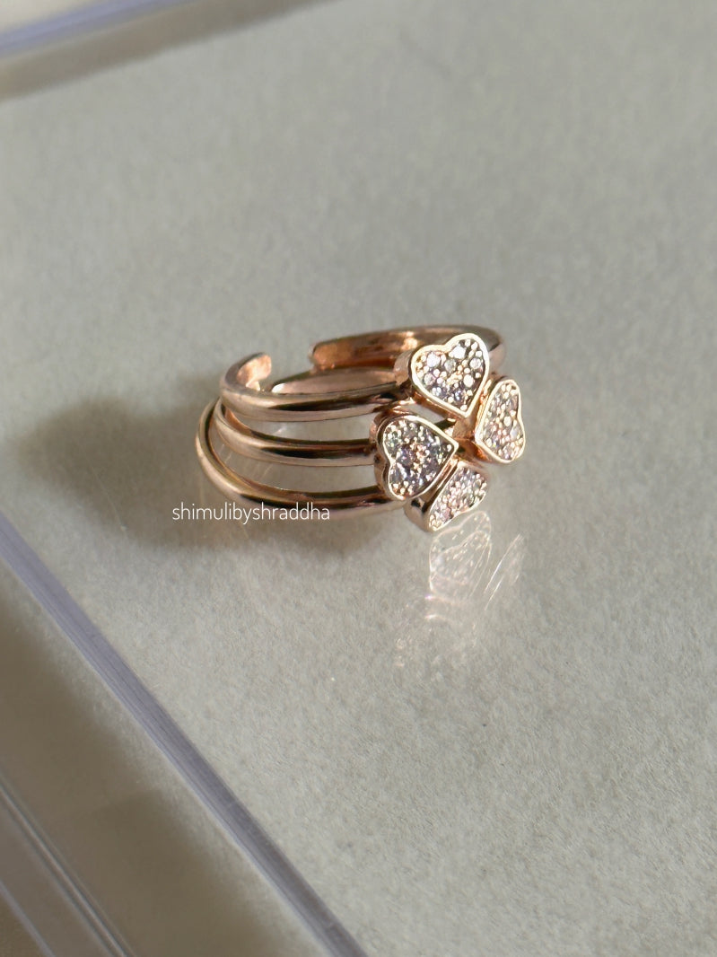 SARAHI TRIPLE RINGS