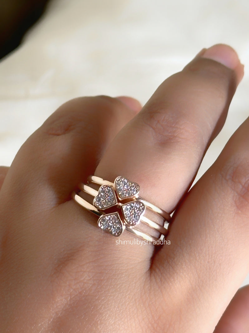SARAHI TRIPLE RINGS