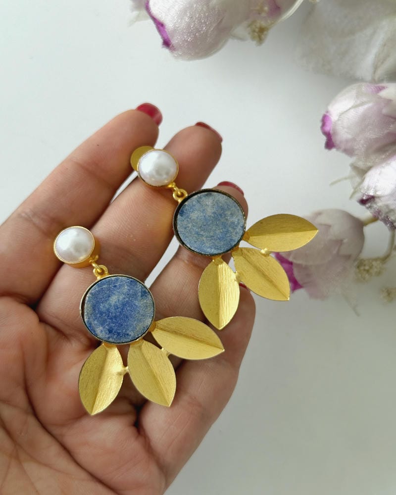 BRASS FLOWER DANGLERS