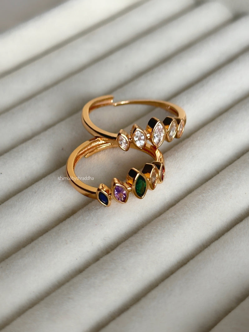 AUTUMN LEAF RINGS