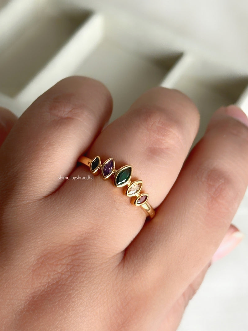 AUTUMN LEAF RINGS