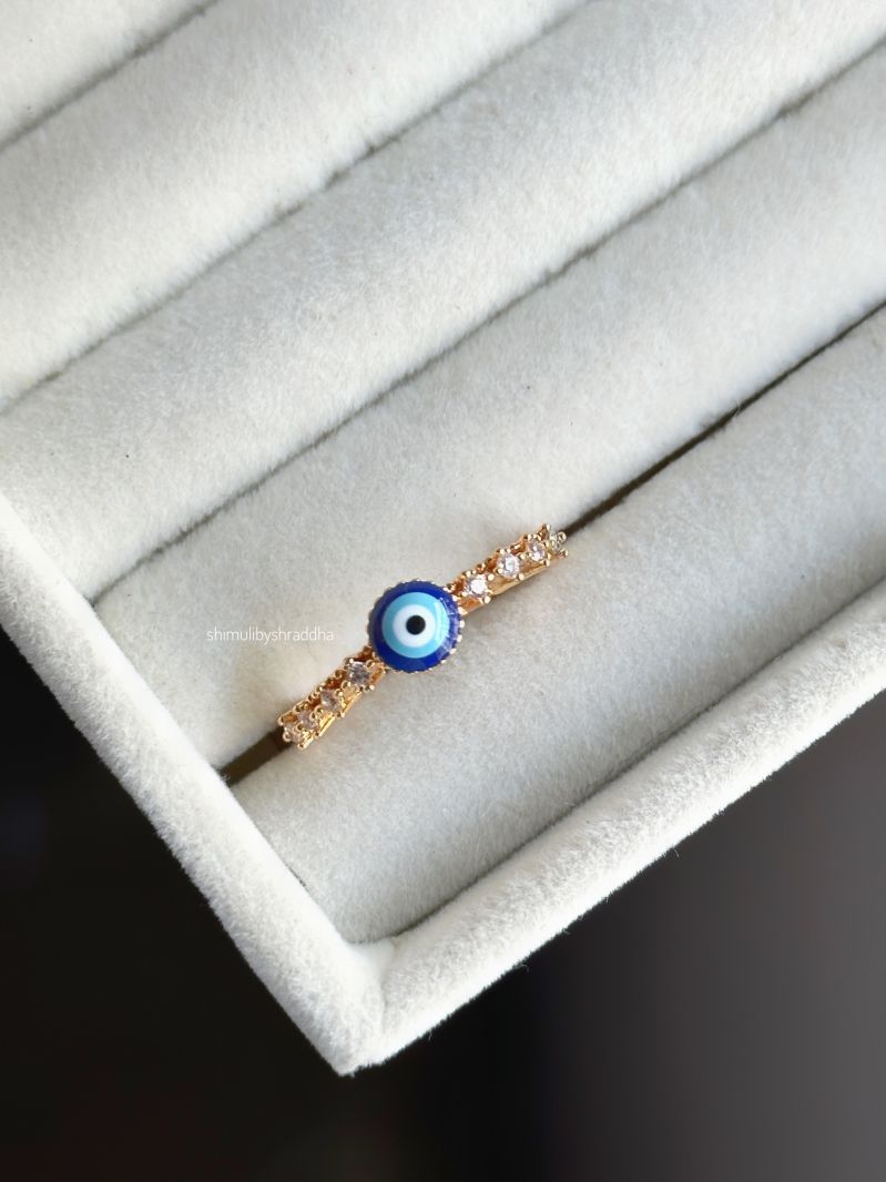 EMILY EVIL EYE RINGS