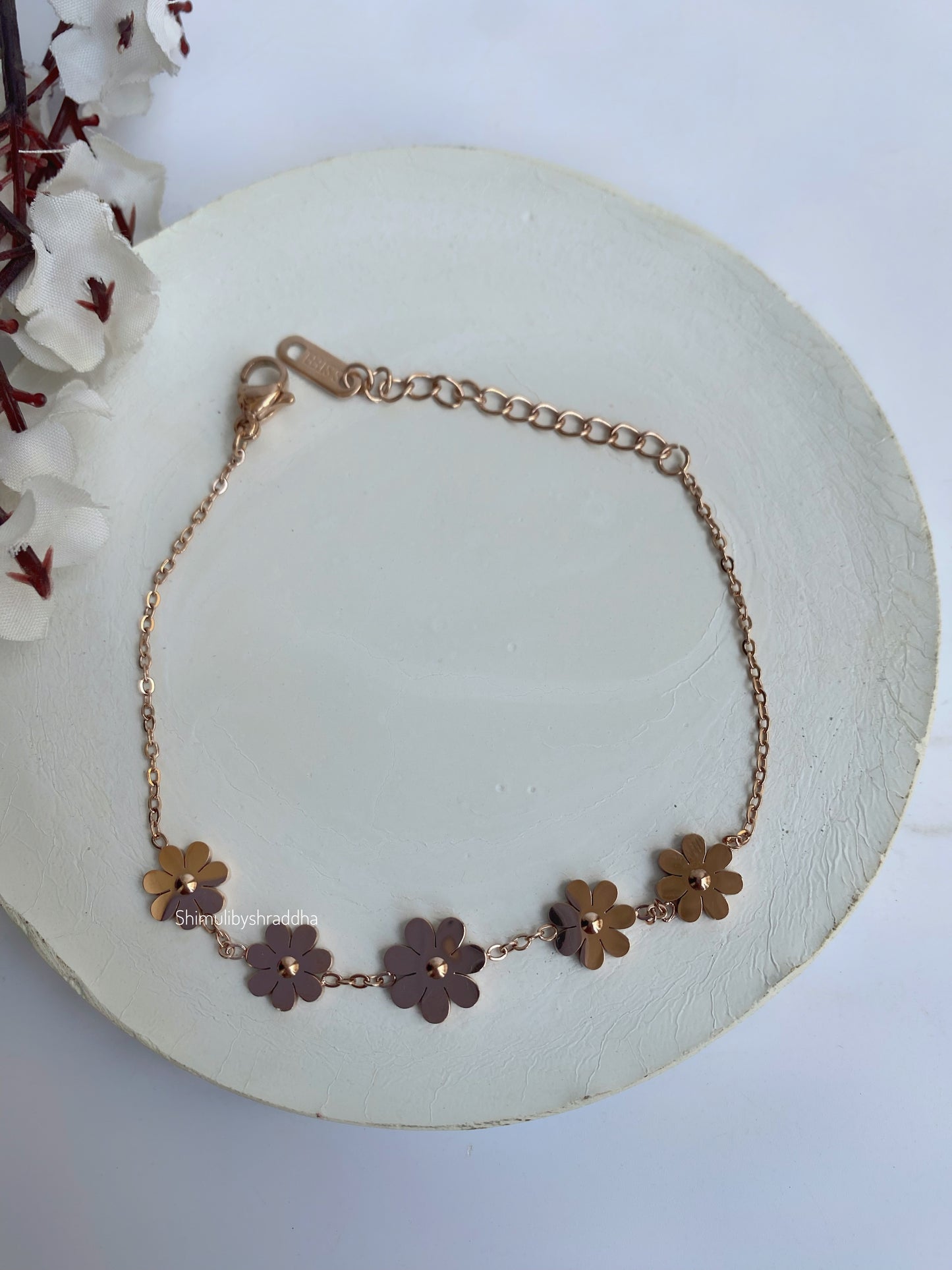 FLORINA BRACELET - ROSE GOLD