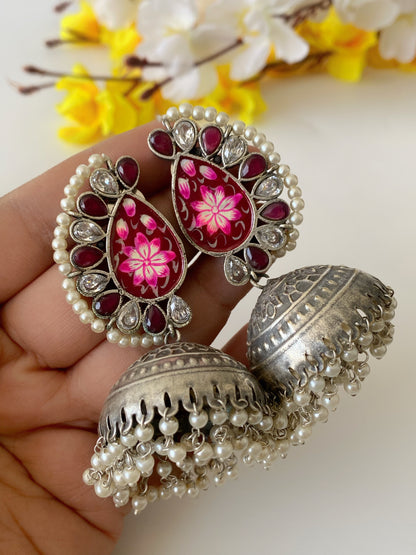 KUMUD MEENAKARI JHUMKA