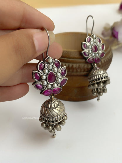 MADHURI LOTUS JHUMKA