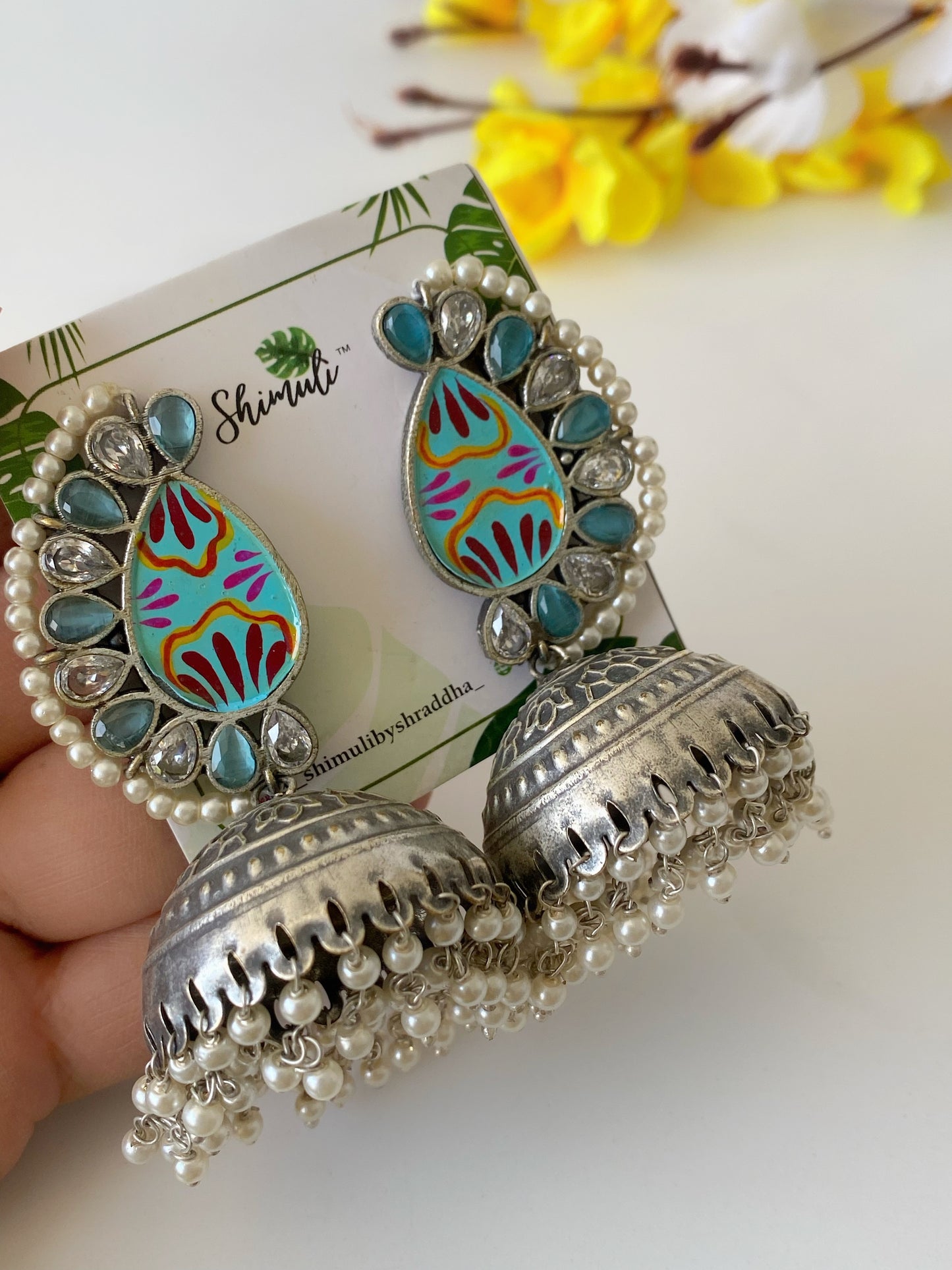 KUMUD MEENAKARI JHUMKA
