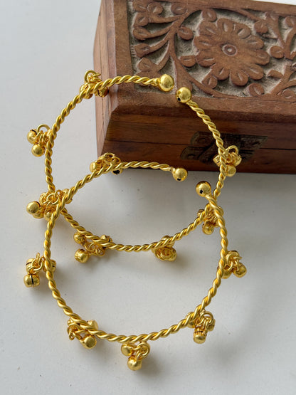 GHUNGHAROO CUFF BANGLES