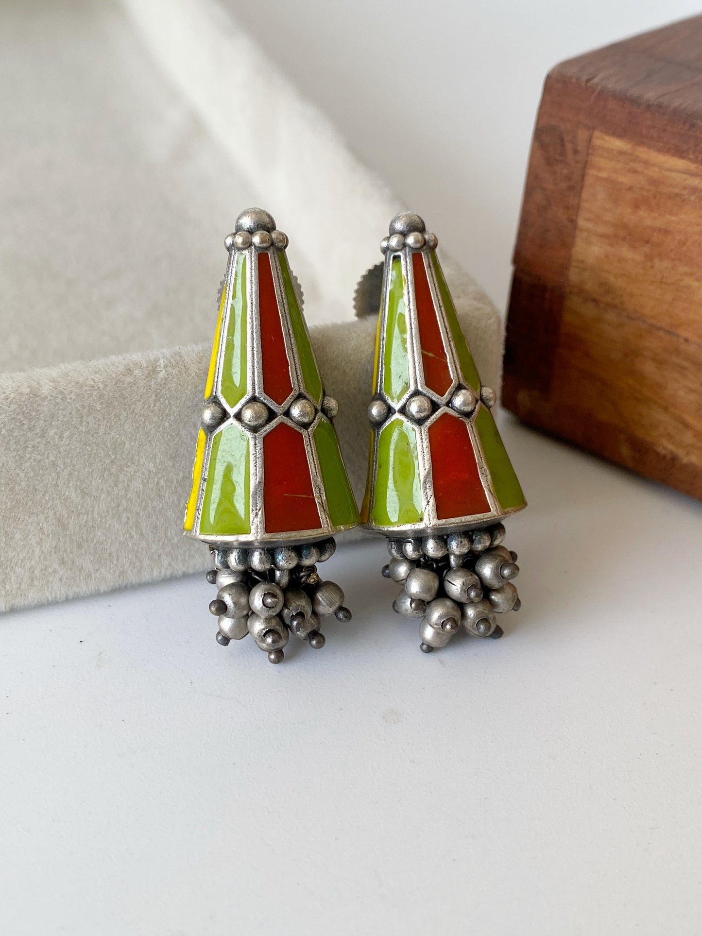 ANJALI MEENAKARI STUDS