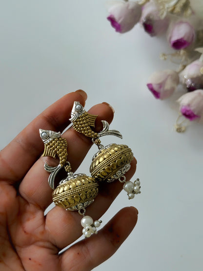 MEGHNA DUAL TONE JHUMKA