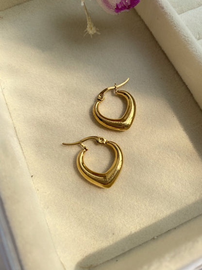 EMMY GOLD HOOPS