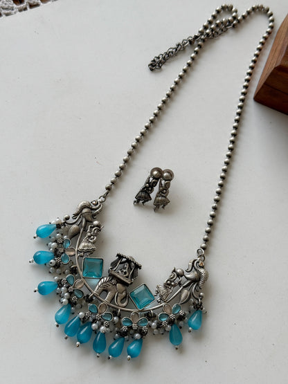 DOLI SILVERLOOKALIKE NECKLACE SET