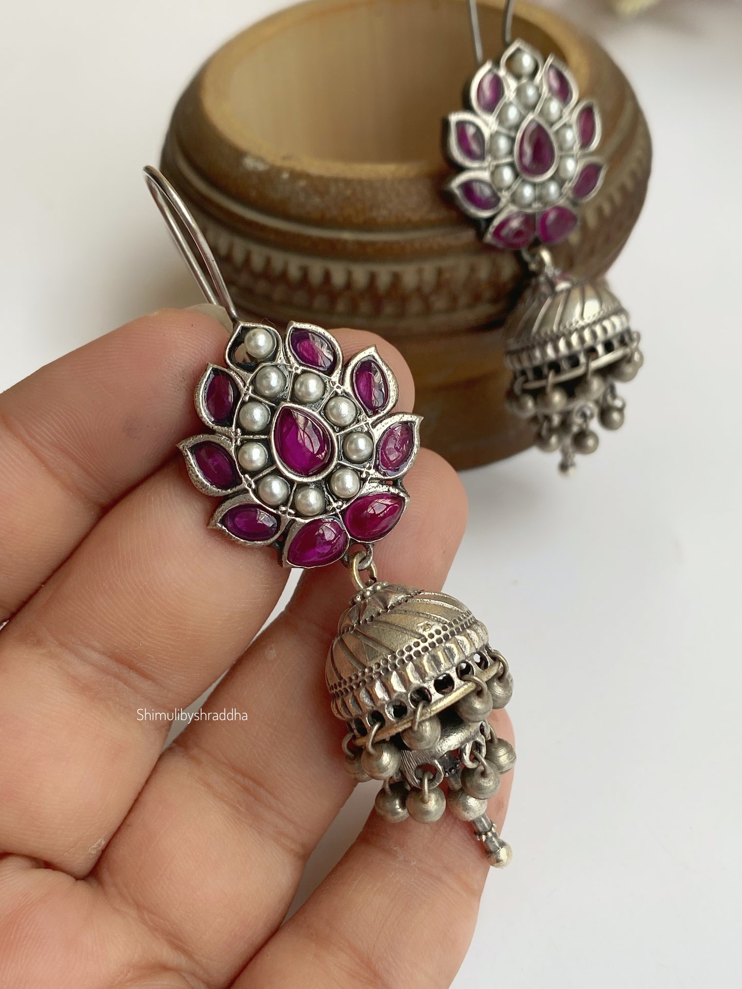 MADHURI LOTUS JHUMKA