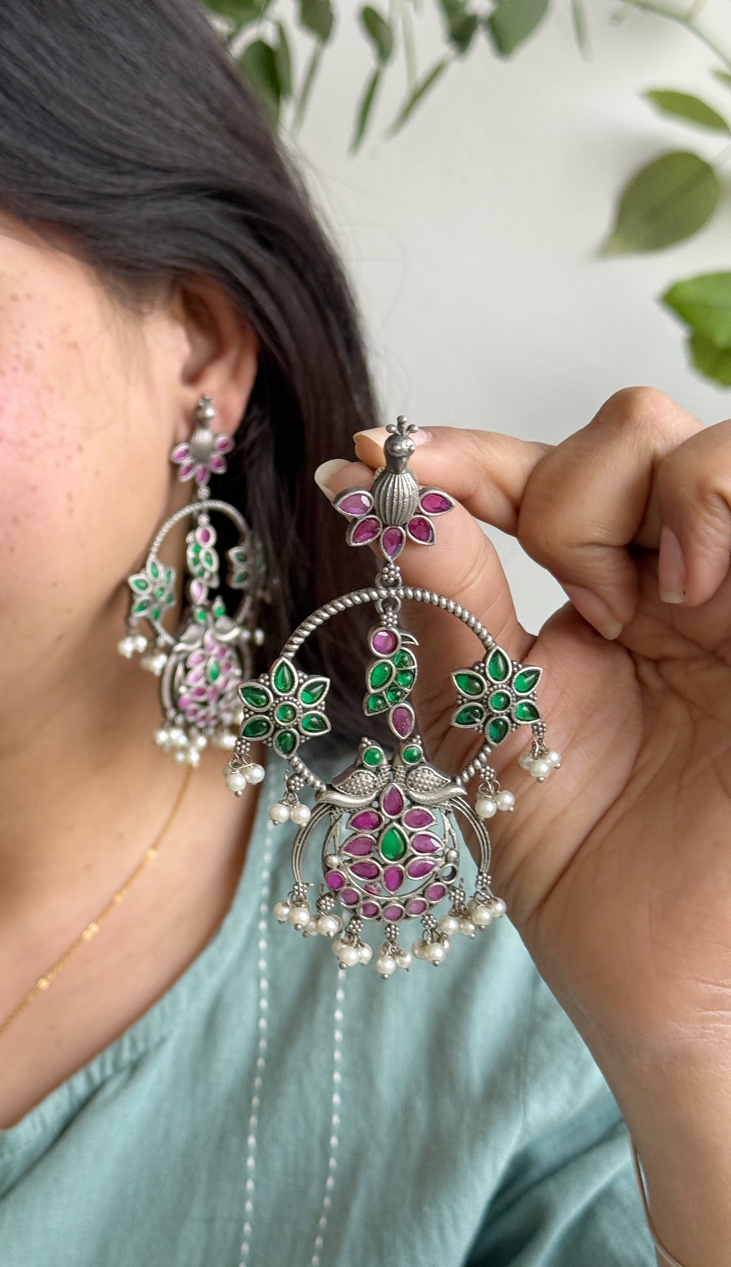 NAVITA STONE EARRINGS