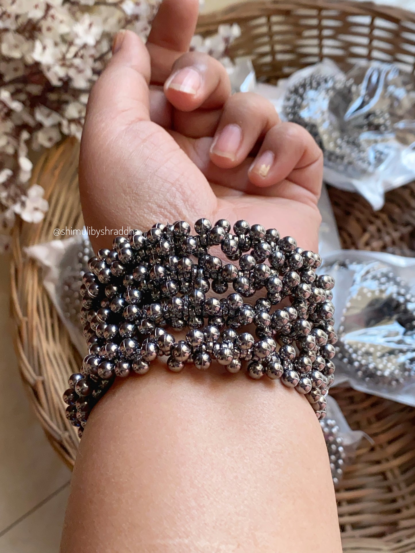 SPIRAL GHUNGHAROO BRACELET