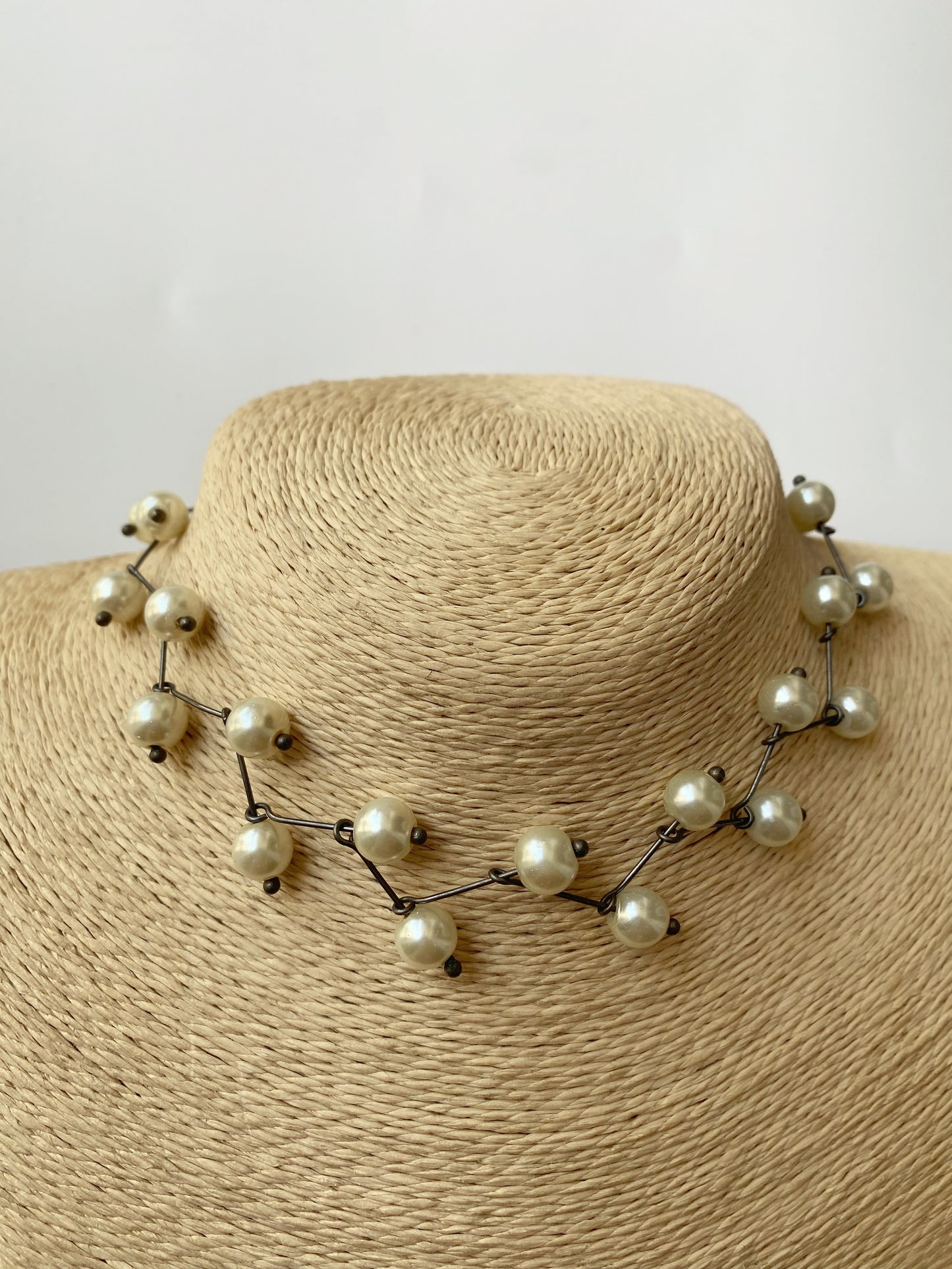 PEARL CHOKER SET