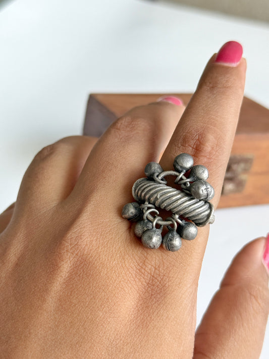 GHUNGHAROO ADJUSTABLE RING