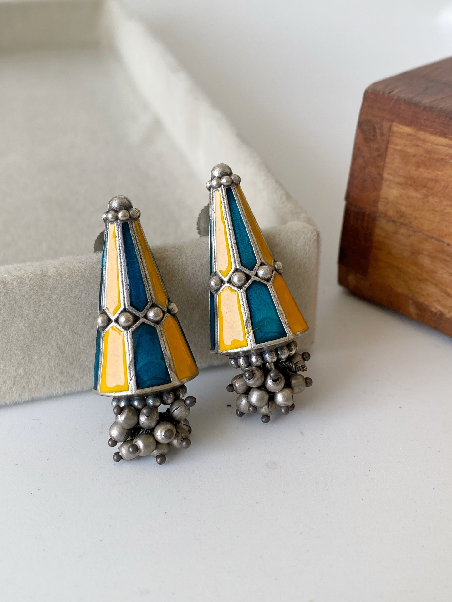 ANJALI MEENAKARI STUDS