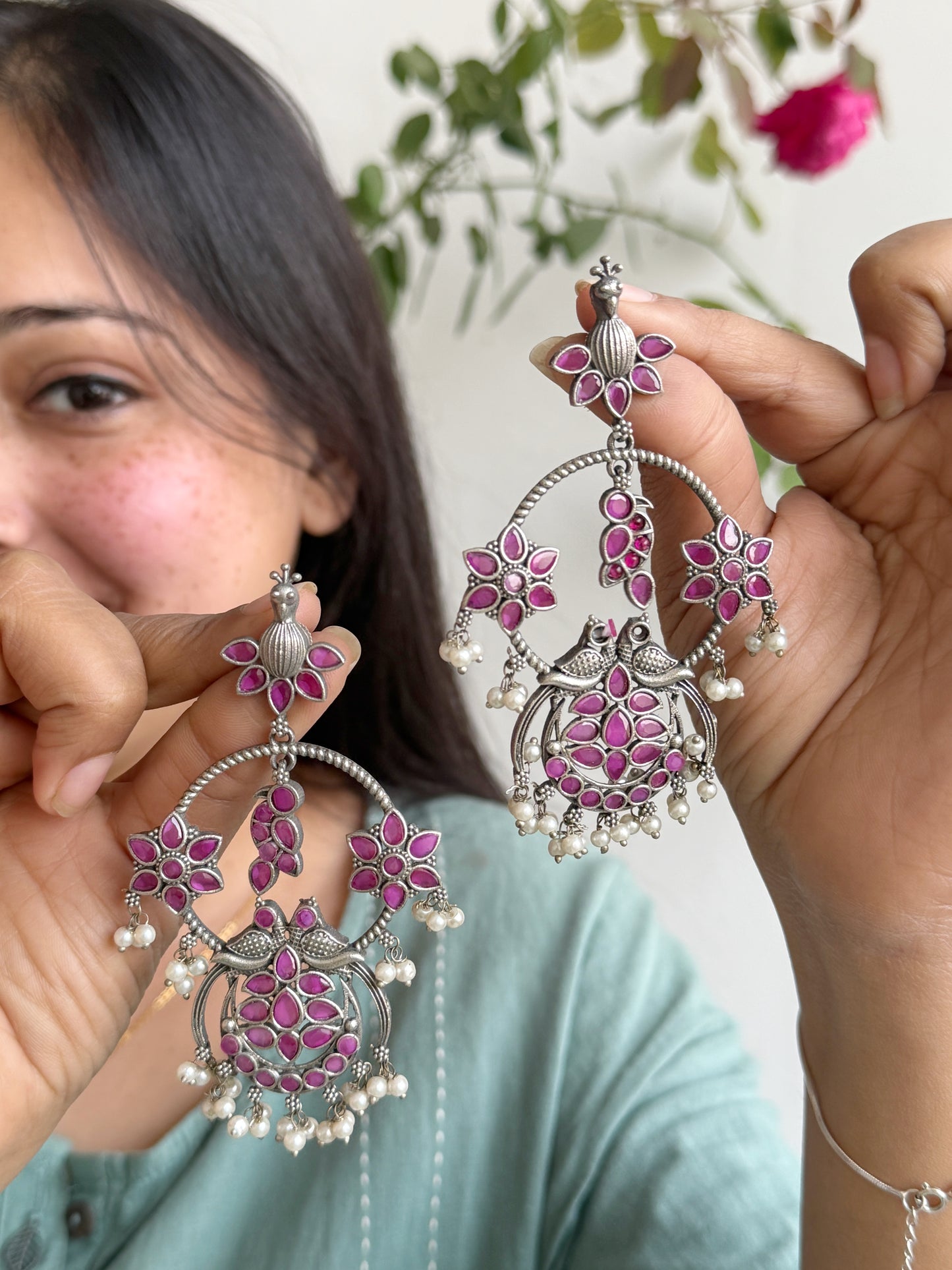 NAVITA STONE EARRINGS