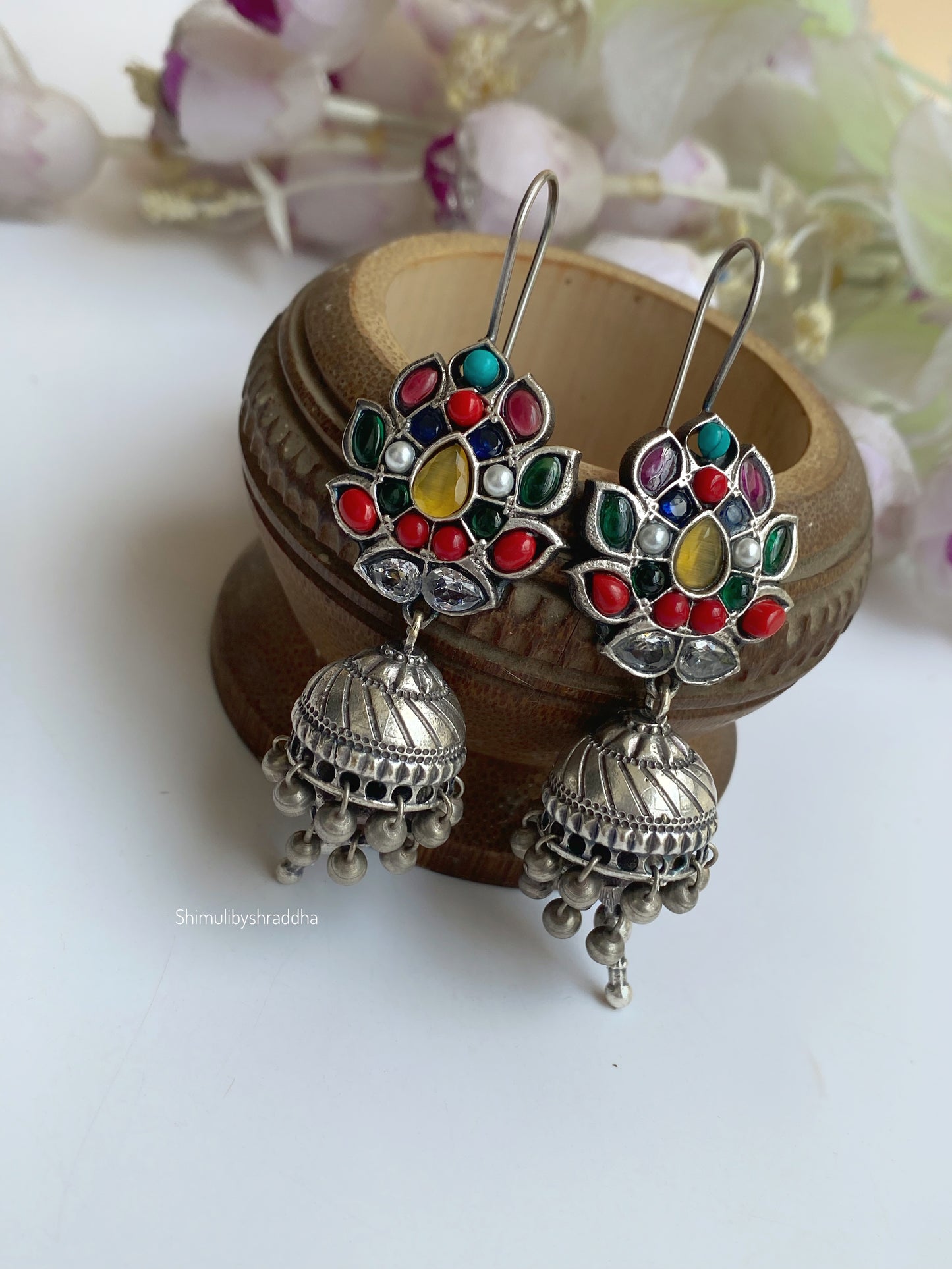 MADHURI LOTUS JHUMKA