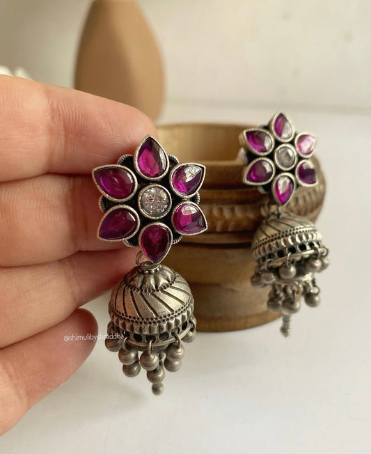 MRUDULA FLOWER JHUMKA