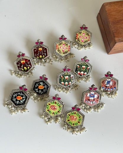 KALPANA MEENAKARI EARRINGS