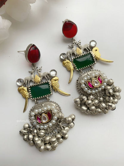 SHRAVANI FUSION EARRINGS