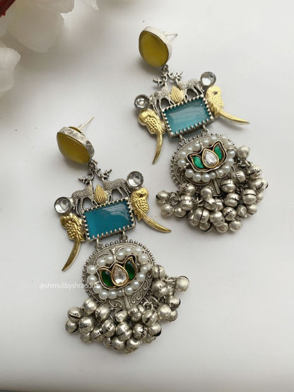 SHRAVANI FUSION EARRINGS